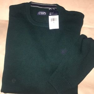 Chaps Evergreen Sweater